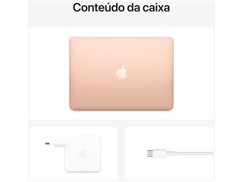 Macbook Air 13,3” Apple M1 8GB - 512GB SSD Dourado - Macbook